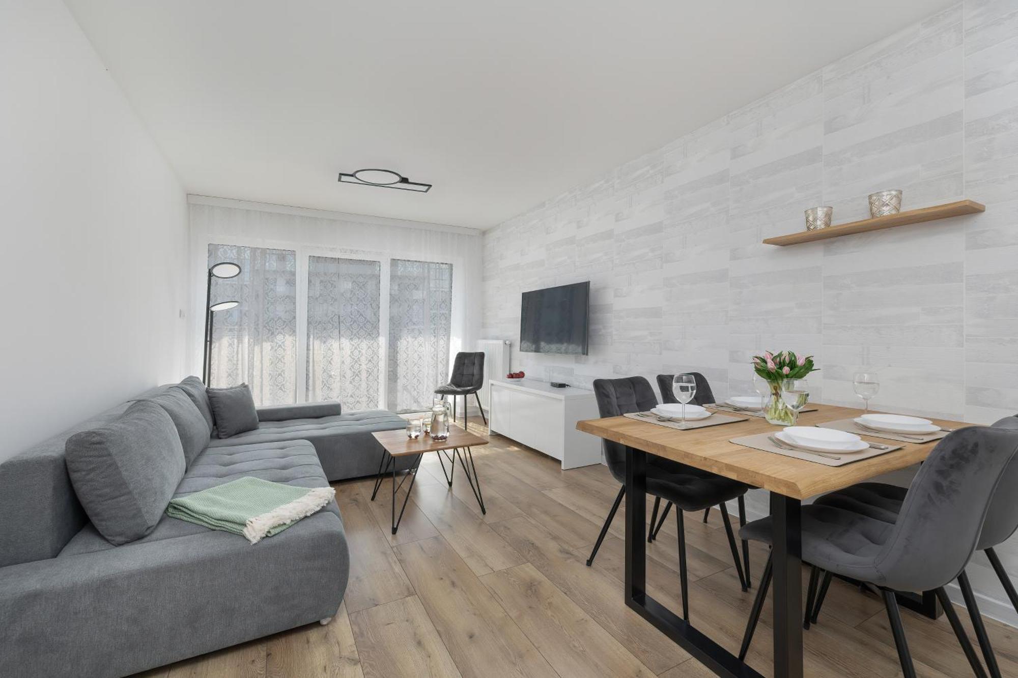 Wellness & Spa Resort Dziwnow Riverfront Apartments With Parking By Noclegi Renters Exterior photo